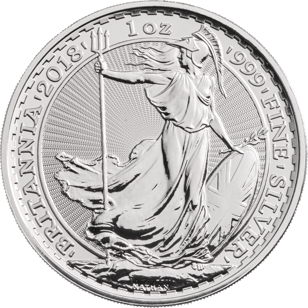 2018 1oz Silver Britannia Coin